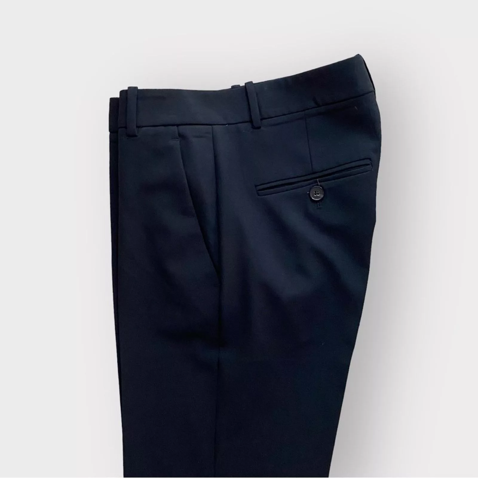 Theory Pants Theory Demitria 4 Stretch-Wool Flared Pants Black