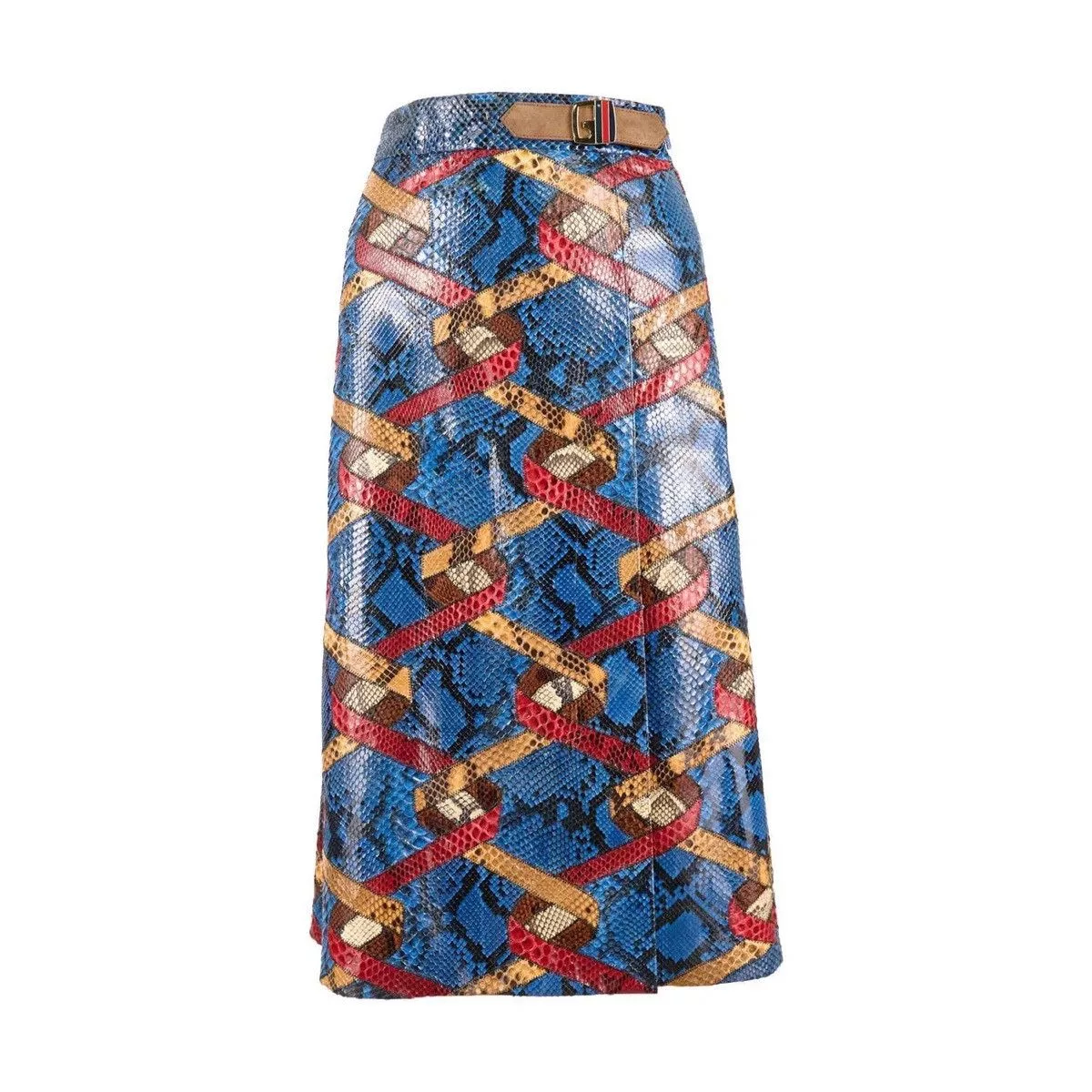 Gucci Midi Skirts NWT Gucci python skirt Blue