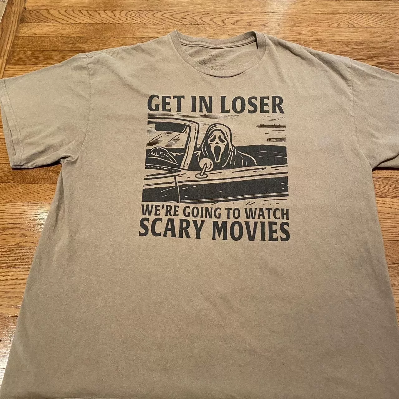 Other Short Sleeve T Shirts Other Vintage Ghost Face Tee Brown