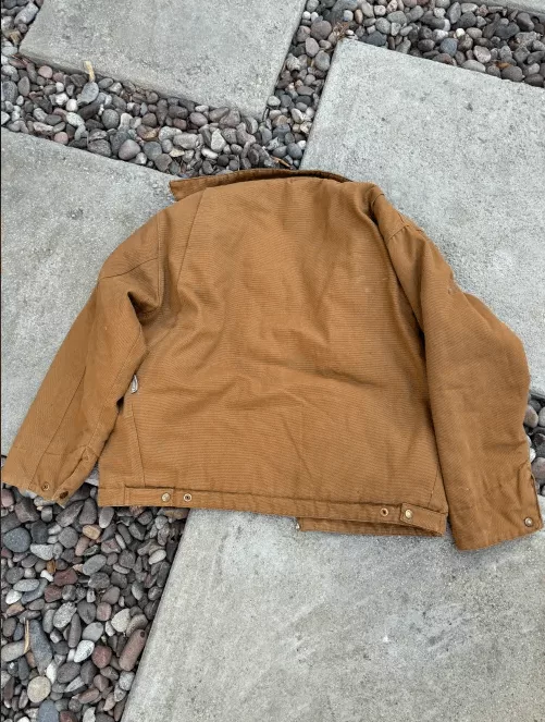 Carhartt Denim Jackets Carhartt Dole Work Jacket Beige