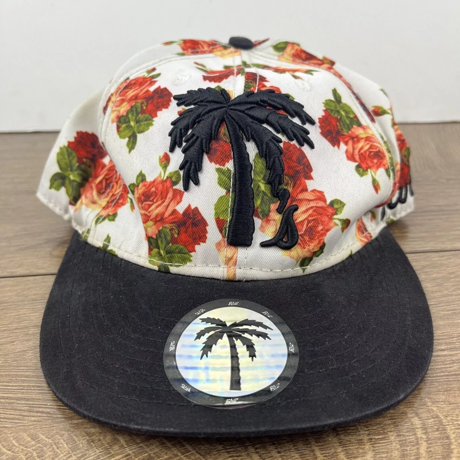 Other Hats Other Palm Tree Hat Palm Trees White Hat Adjustable Adult Size Hat
