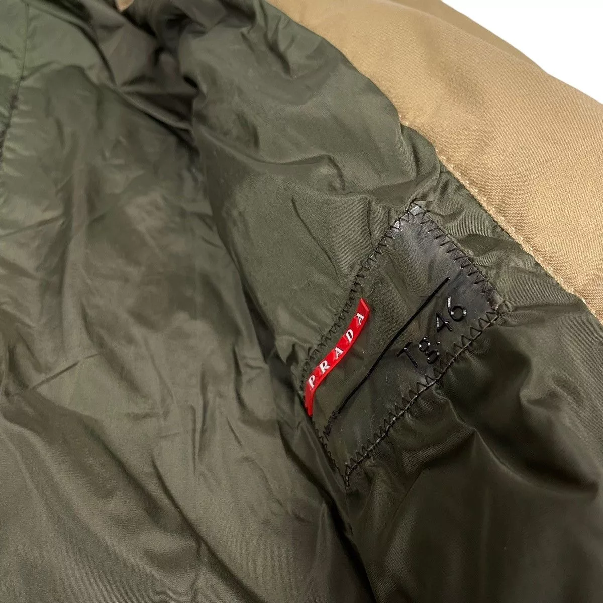 Prada Heavy Coats Vintage Prada Coat Beige