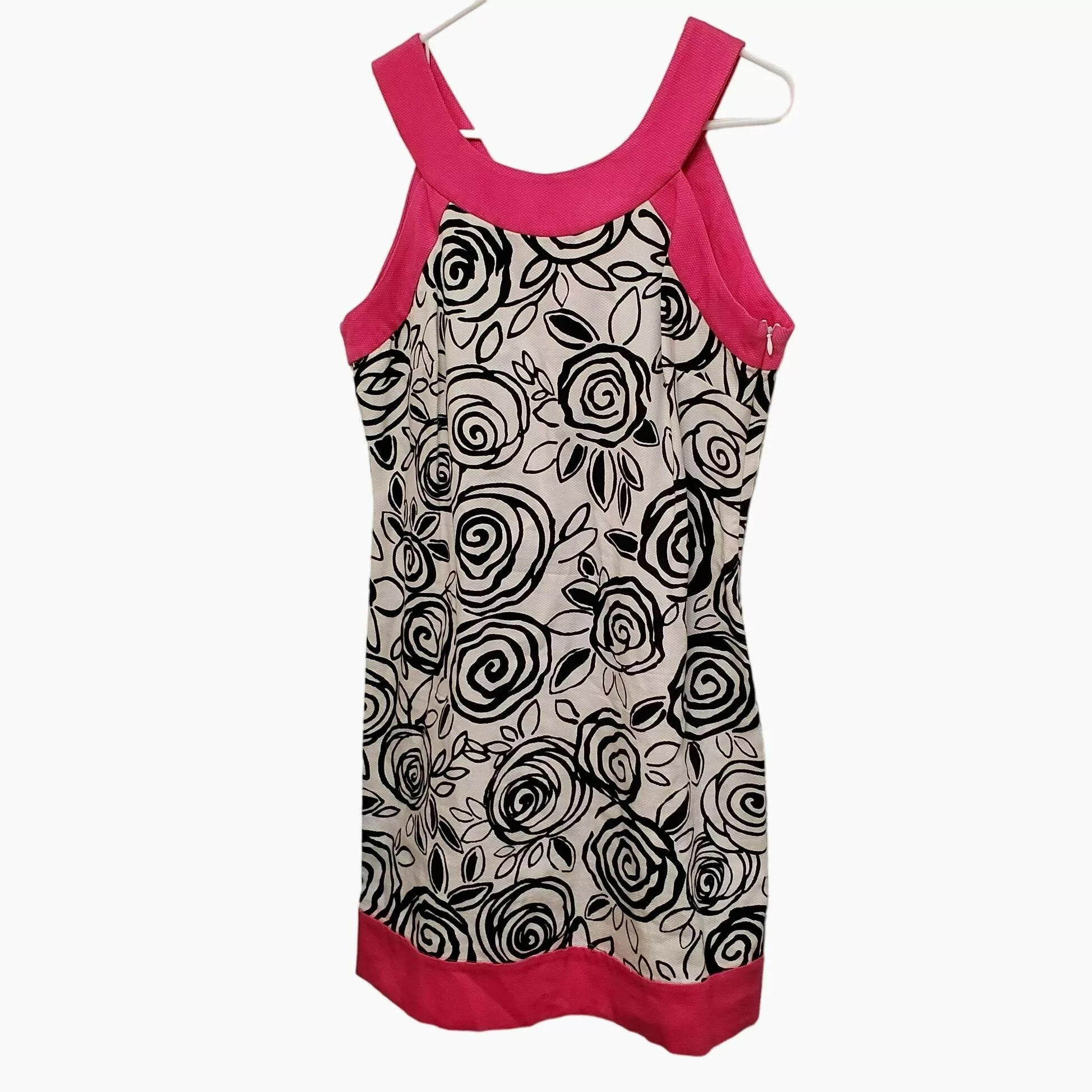 Other Mini Dresses Other Robbie Bee Women's Sleeveless Floral Cotton Summer Dress Siz Pink