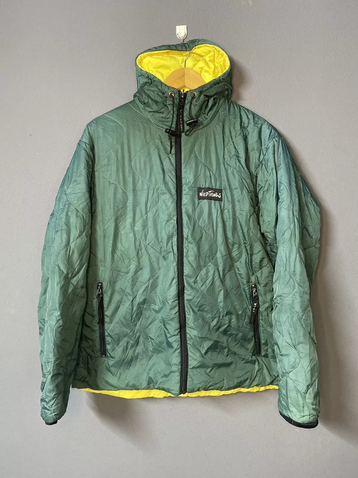 Wild Things Light Jackets Wild things reversible jacket Green Gorpcore