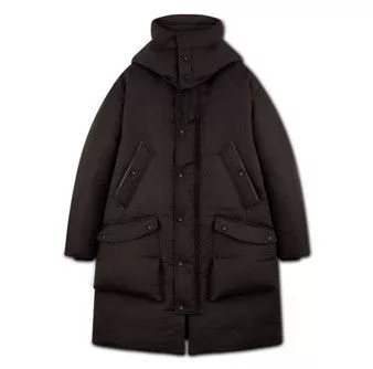 Tom Ford Heavy Coats Tom Ford o1loc1c0724 TFO645 Puffer Coat in Chocolate Brown