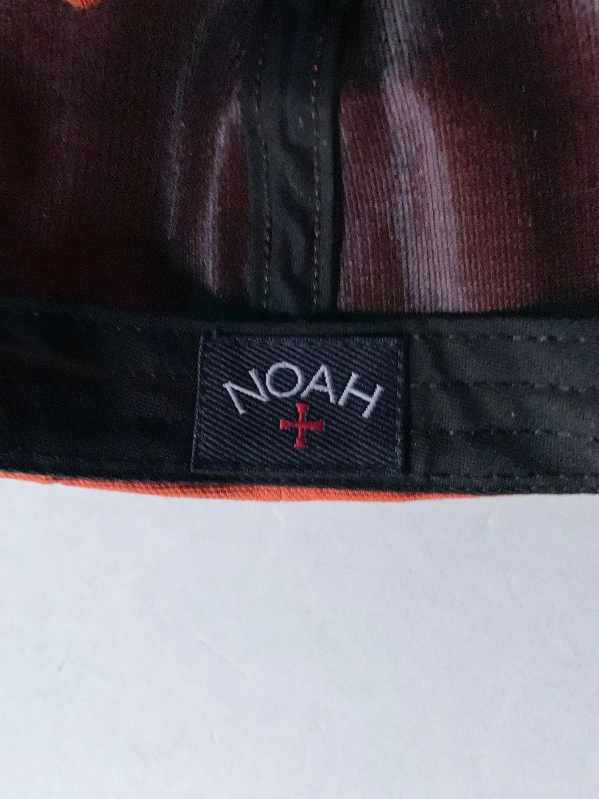 Noah Hats Noah - Twill Logo Cap Orange