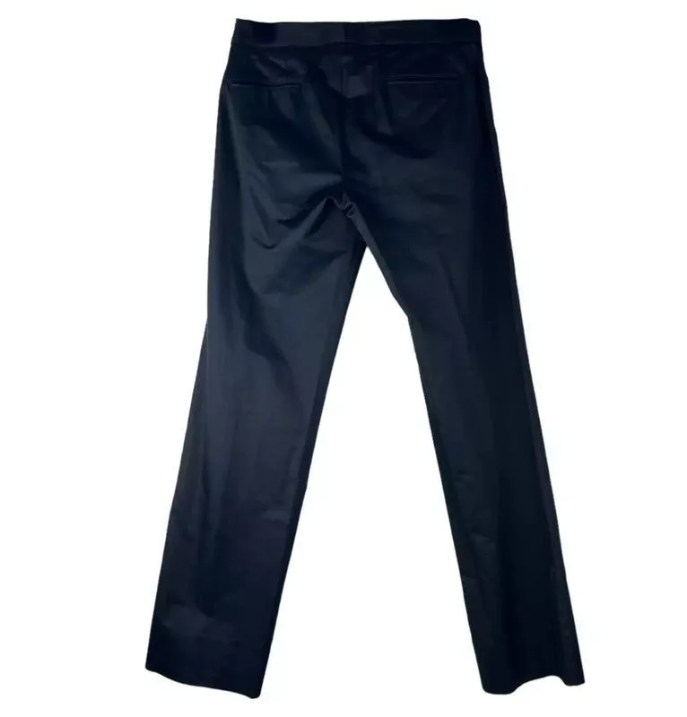Other Casual Pants Other Black satin pants with side buckle belt
