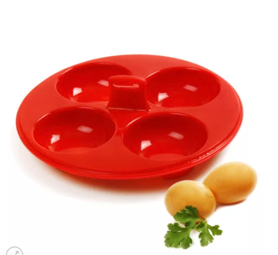 Red 4 Egg Poacher Insert