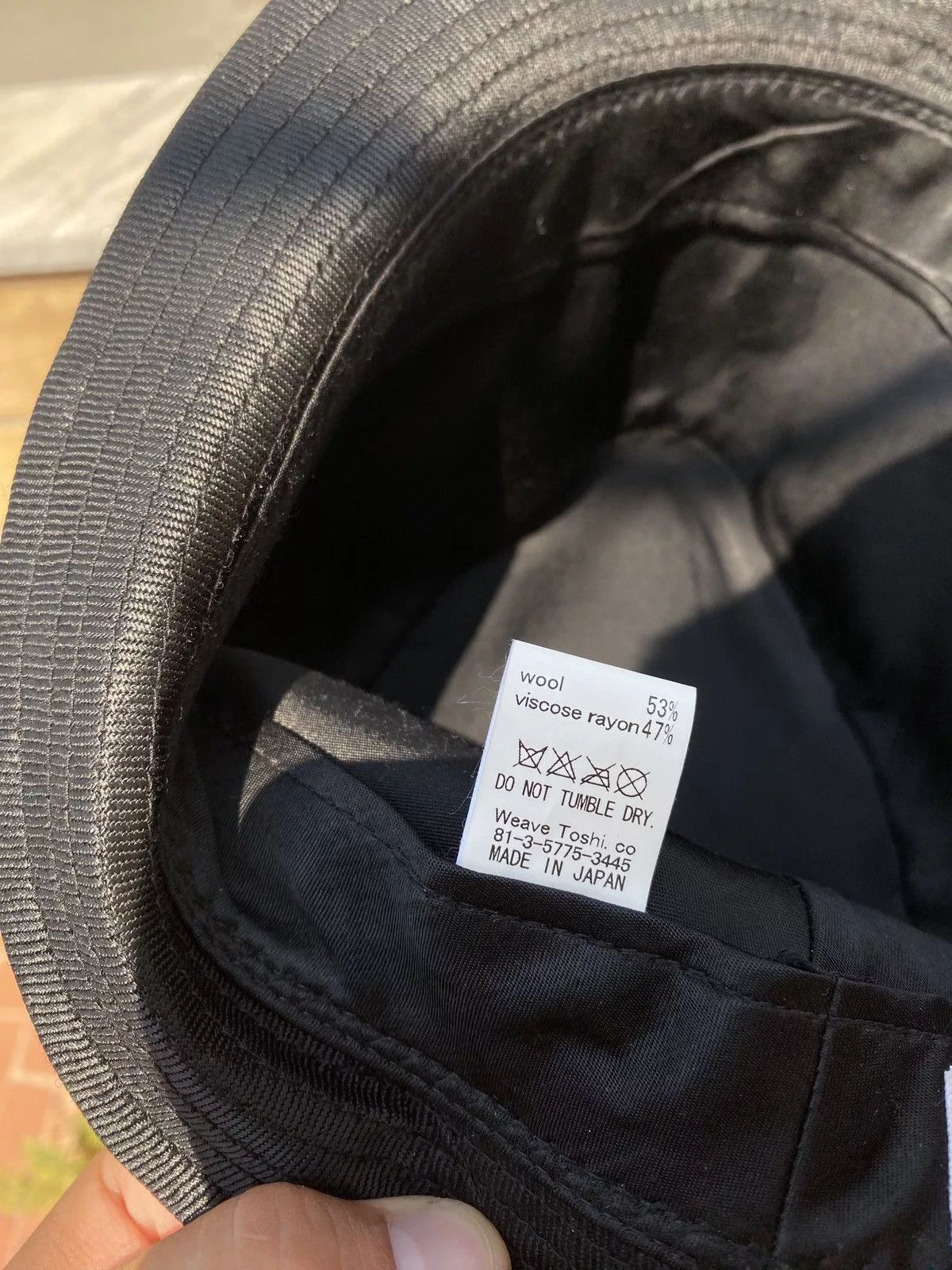 CA4LA Hats CA4LA × Japanese Brand Women’s CA4LA wool viscose black hat