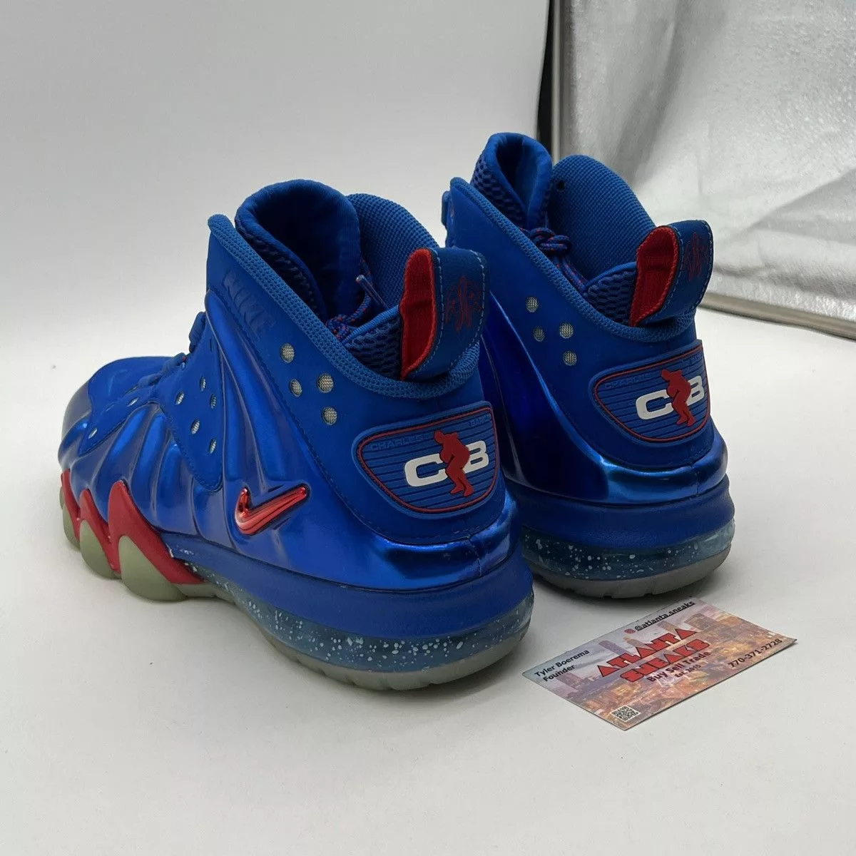 Nike Hi Top Sneakers Nike Barkley posite max sixers Blue