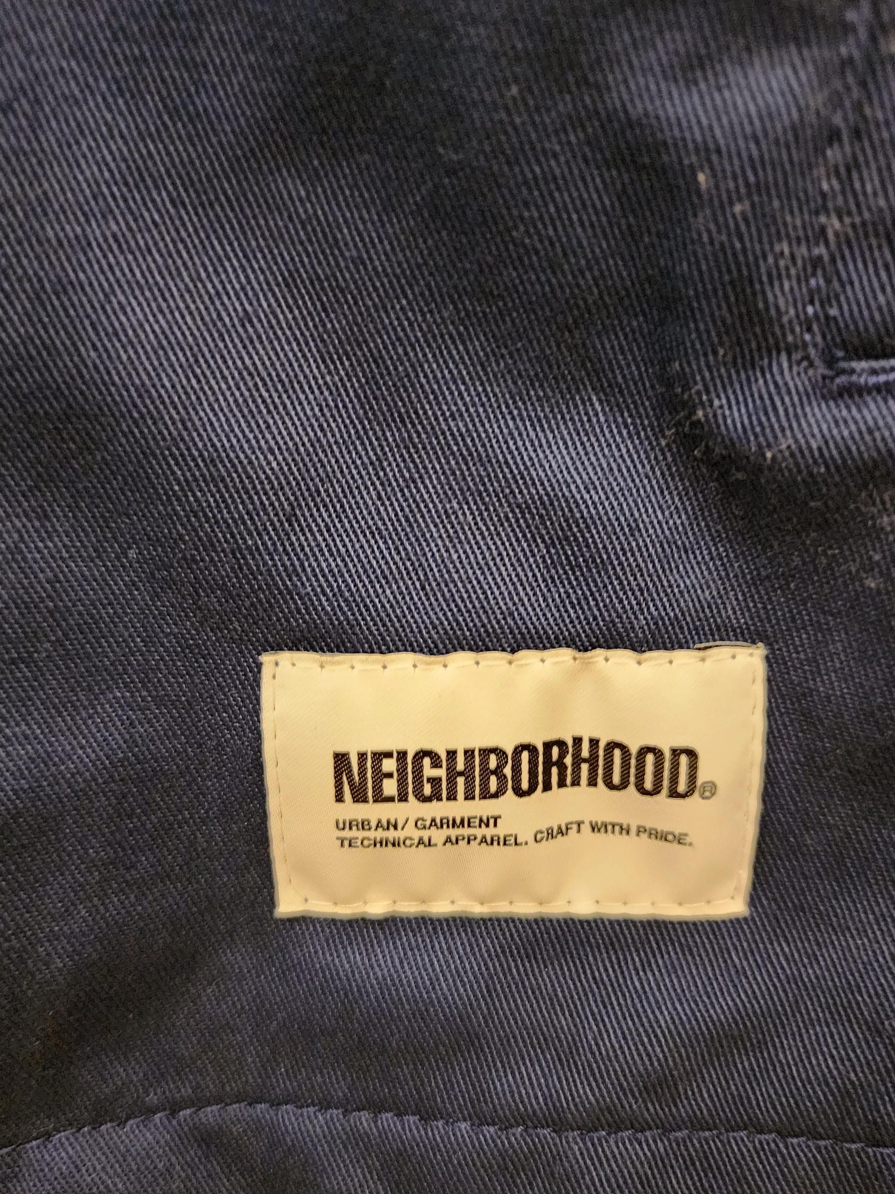 Neighborhood Bombers Neighborhood Zip Work Jacket Blue