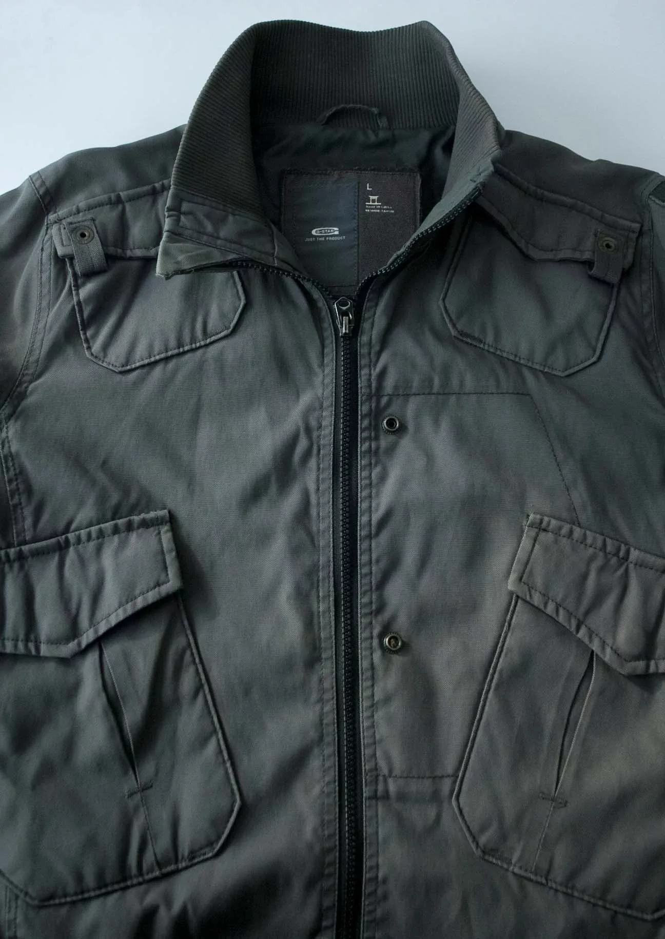 G-Star Light Jackets G-Star G Star Light Jacket Military Multi Pockets Size M/L