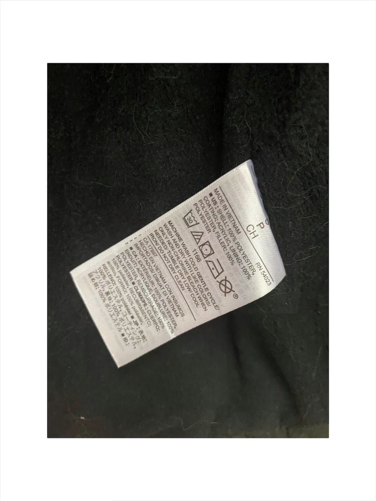 Old Navy Vests Old Navy Puffer Goose Down Vest Black
