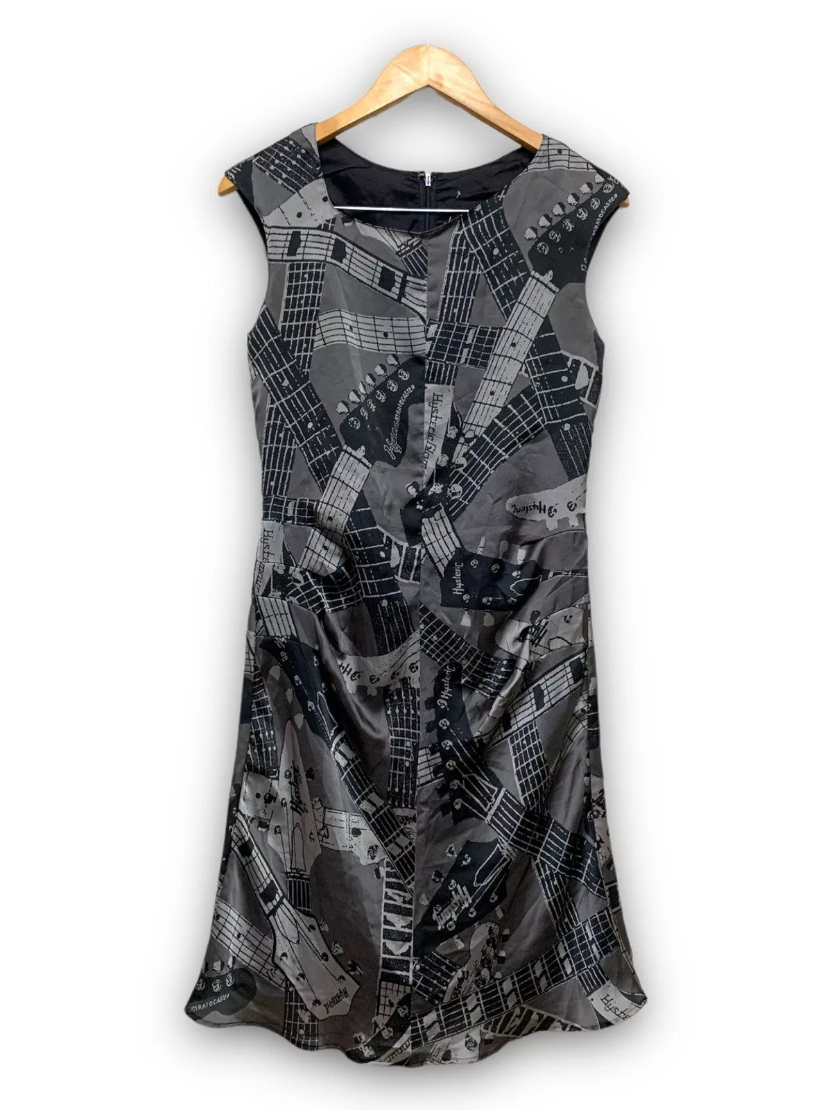 Hysteric Glamour Midi Dresses HYSTERIC GLAMOUR FULL PRINT GUITAR MIDI DRESS Multi