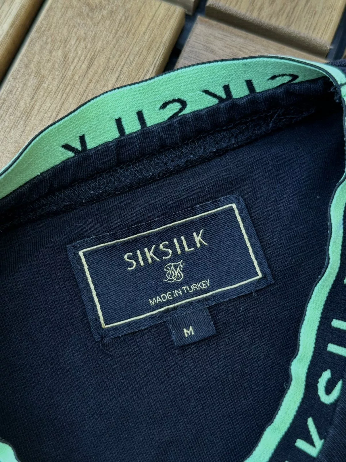 SikSilk Short Sleeve T Shirts SikSilk Sik silk classic Black