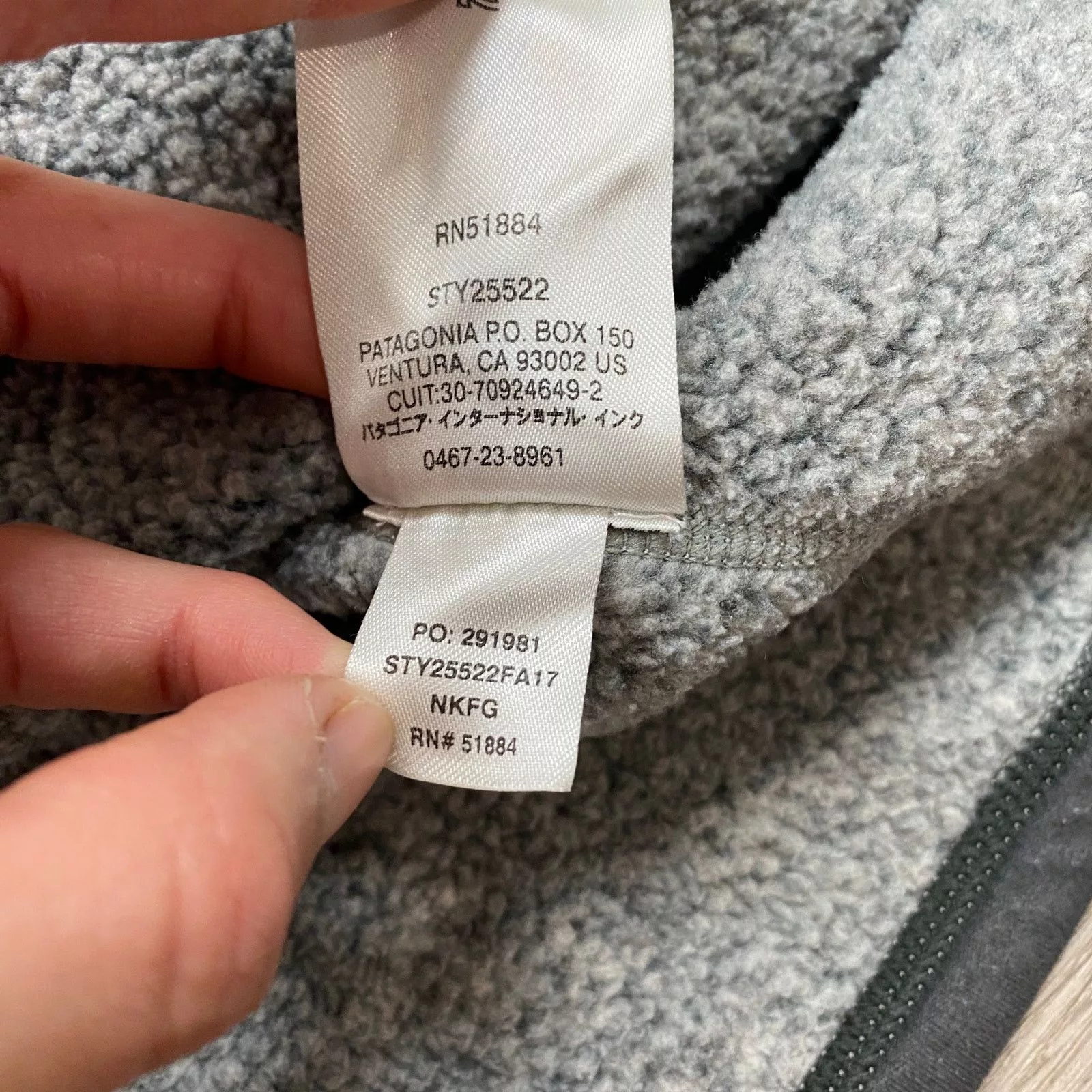 Patagonia Light Jackets Patagonia Better Sweater 1/4 Zip Pullover Sweater Jacket XL Gray
