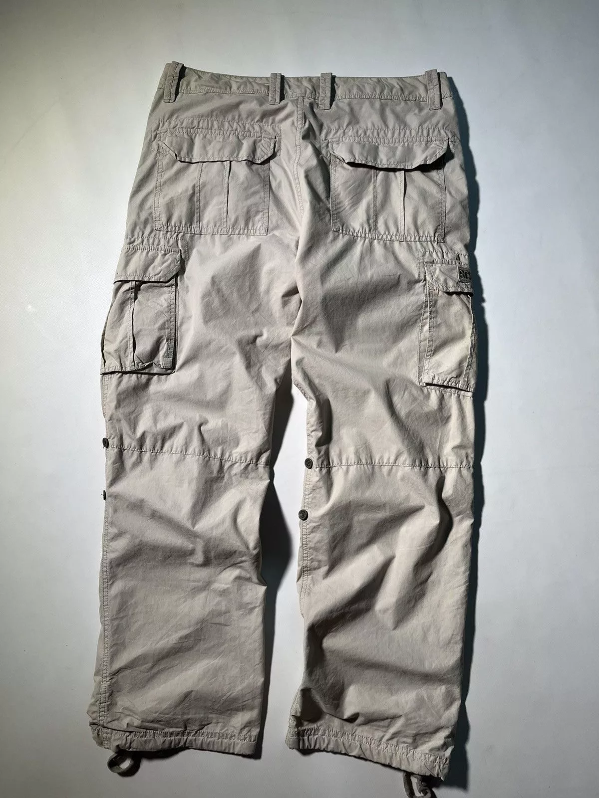 Schott Casual Pants Schott NYC military cargo pant Gray