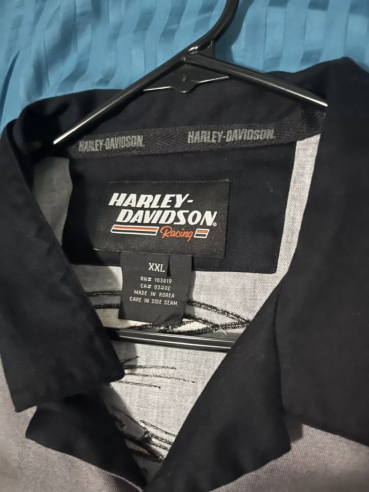 Harley Davidson Shirts Button Ups Harley Davidson Racing Shirt Gray