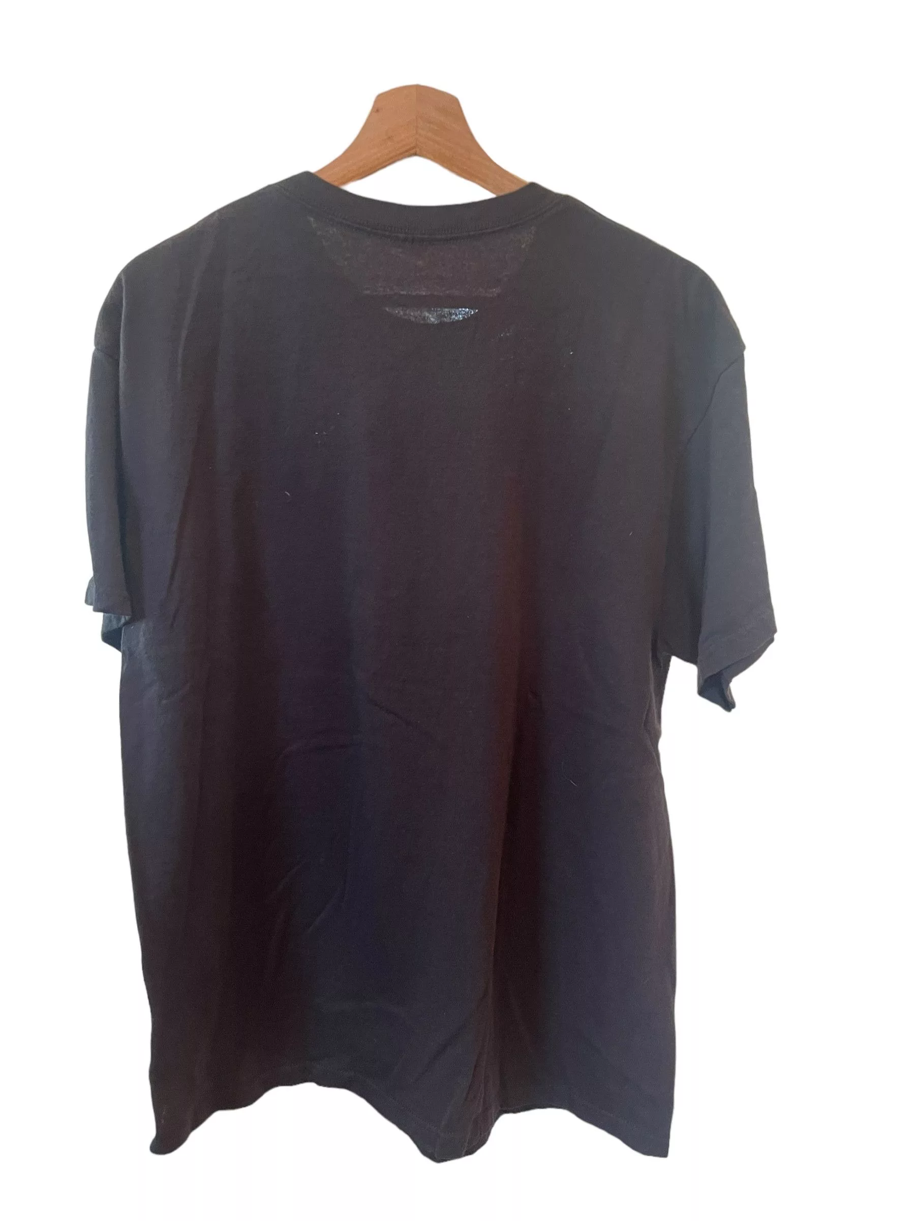DC Comics Short Sleeve T Shirts DC Comics × Vintage 2008 Batman: The Dark Knight Movie Promo T-shirt Black