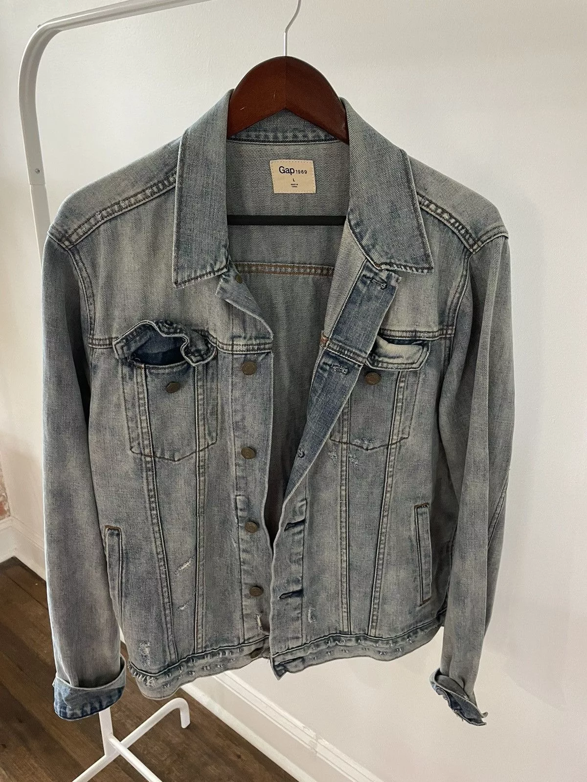 Gap Denim Jackets Gap Jean Jacket Blue