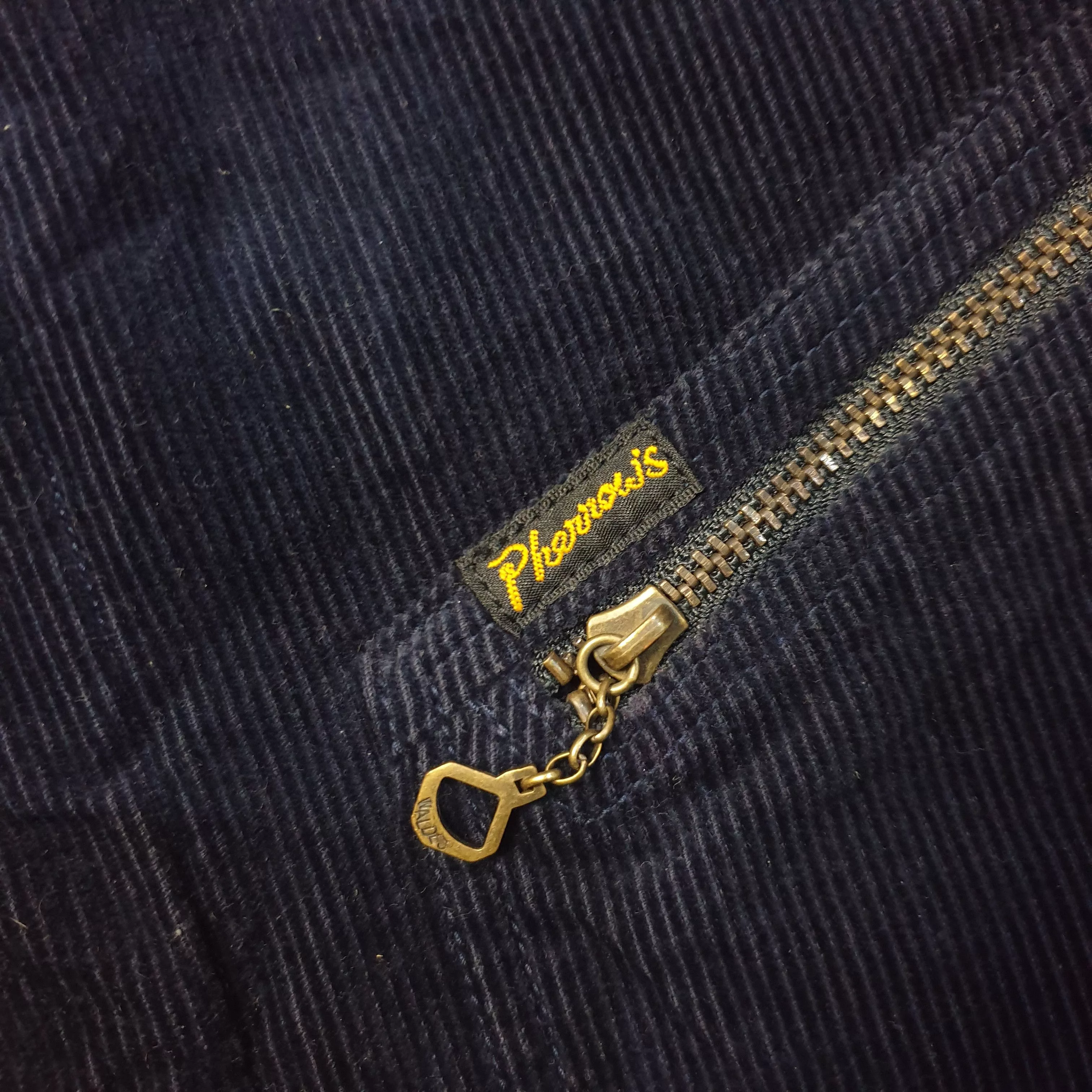 Pherrow's Denim Jackets Pherrow's Pherrows Corduroy Jacket Blue