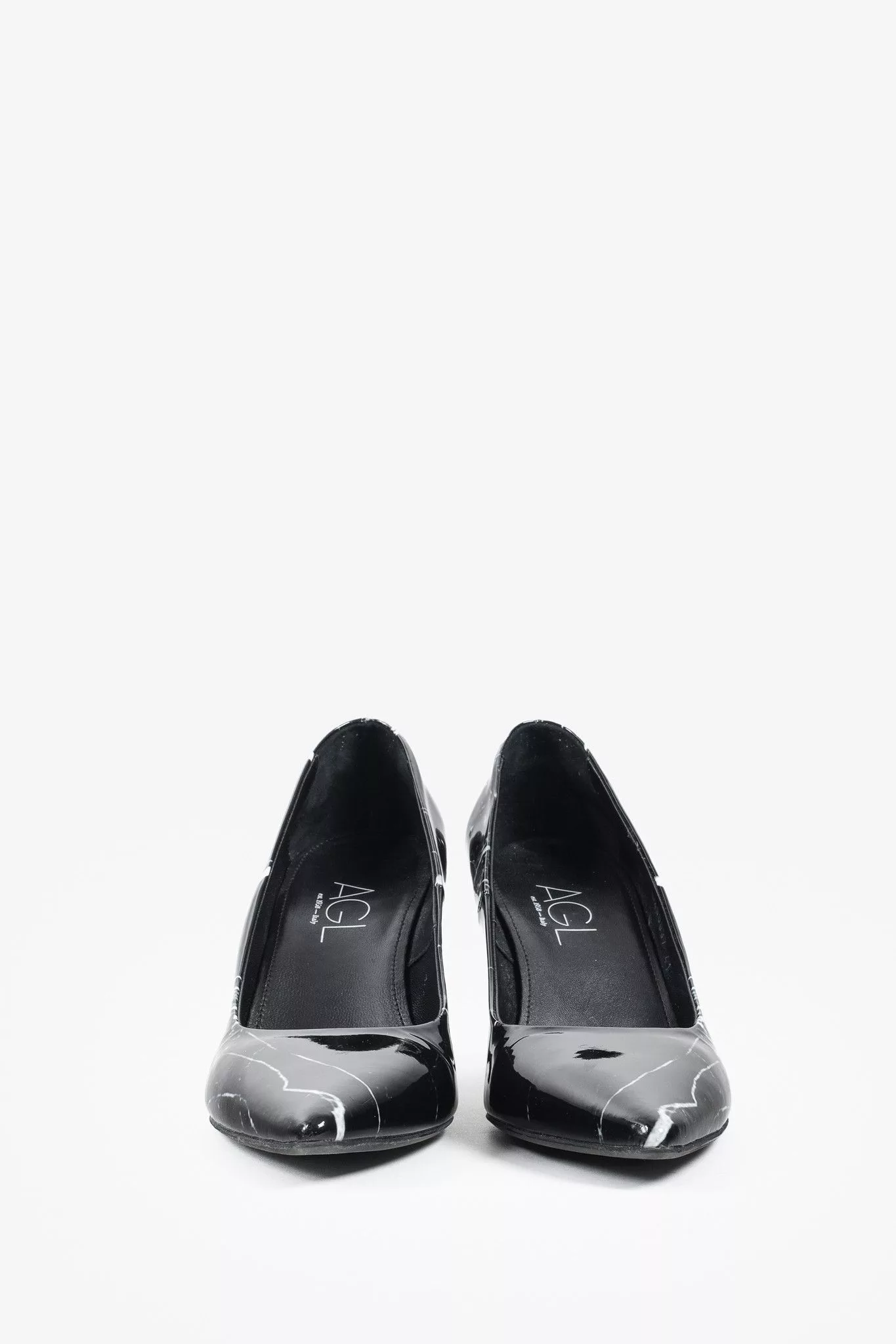 AGL Heels AGL Isoldie Black Marble Pump
