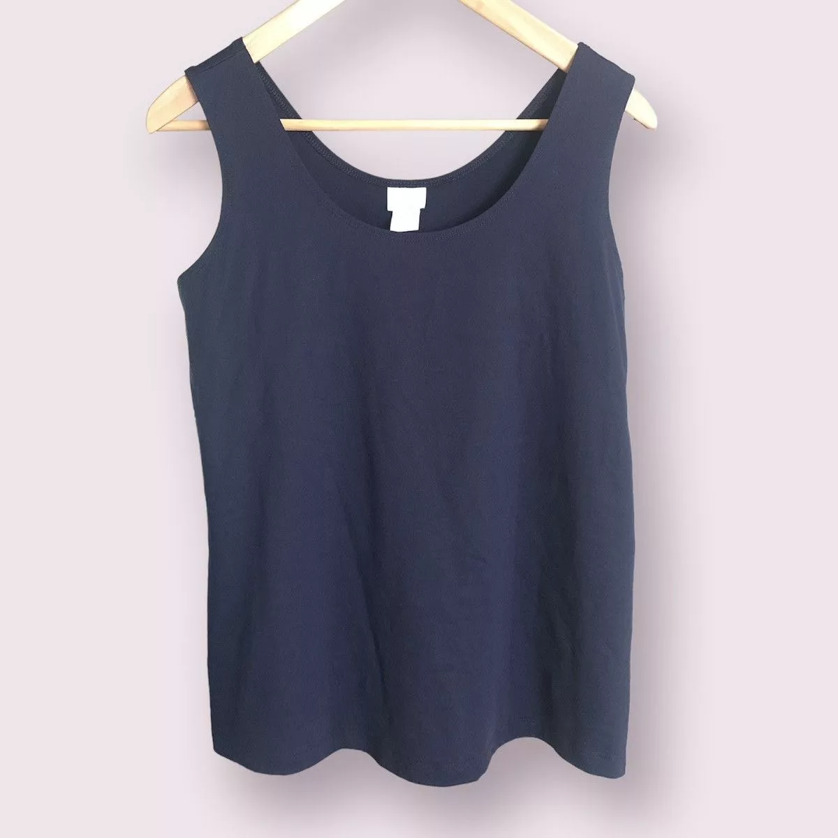 Chicos Tank Tops Chicos Black Tank Top