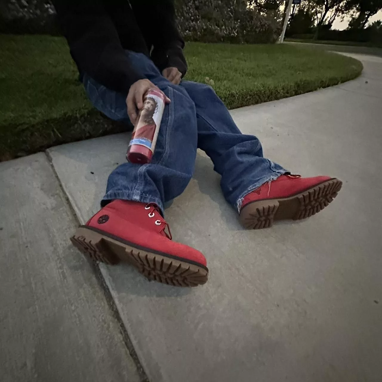 Timberland × Vintage Red TIMBERLAND BOOTS X NBA CHICAGO BULLS Size: 6 boys Streetwear
