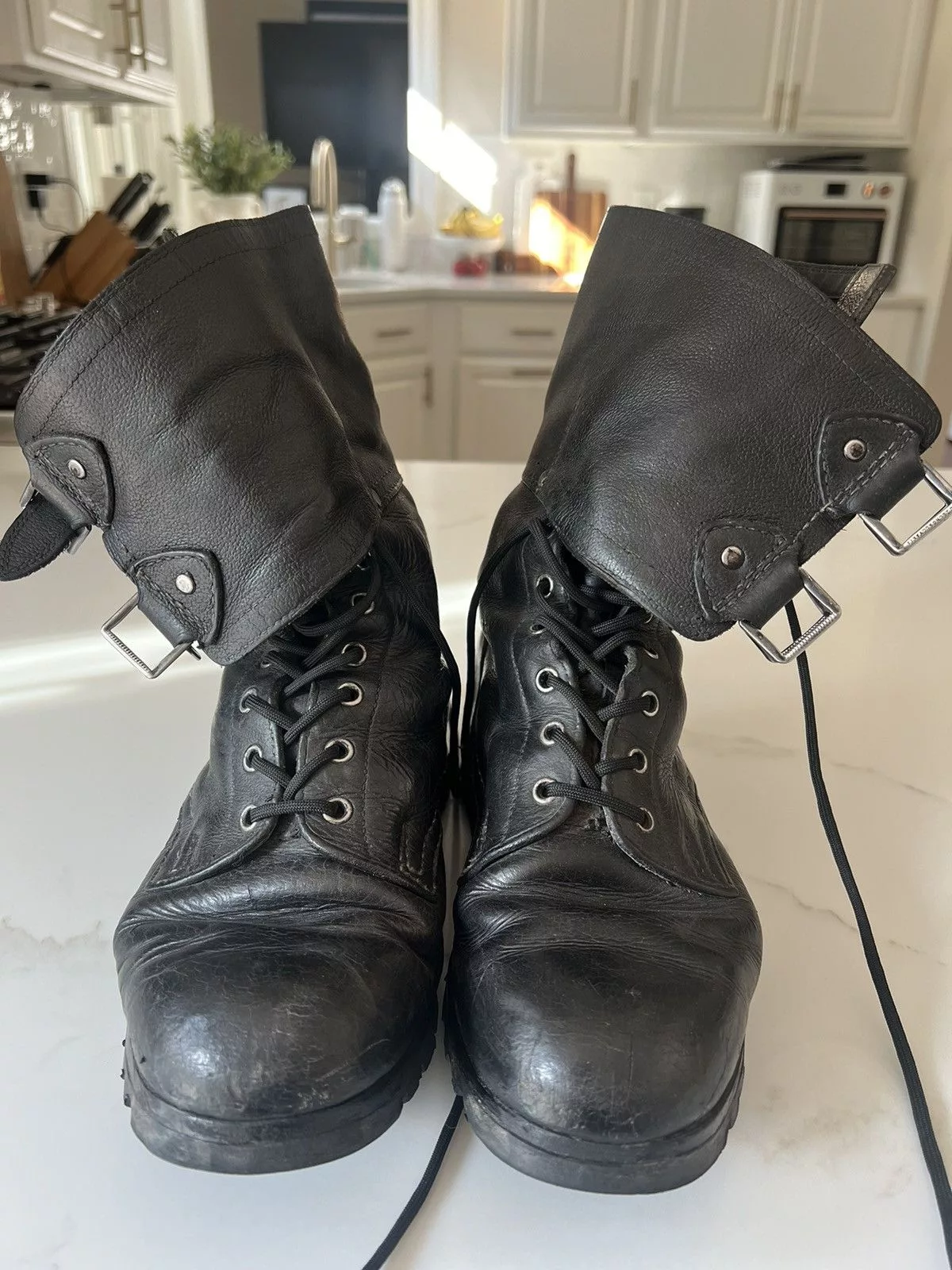 Vintage Boots Vintage Czech Paramilitary Boots Black