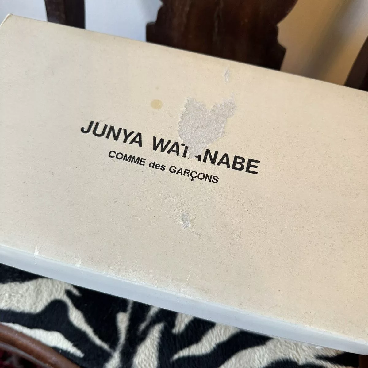 Comme des Garcons Flats Comme des Garcons × Junya Watanabe Junya Watanabe Fall 2000 Glitter Flats Blue