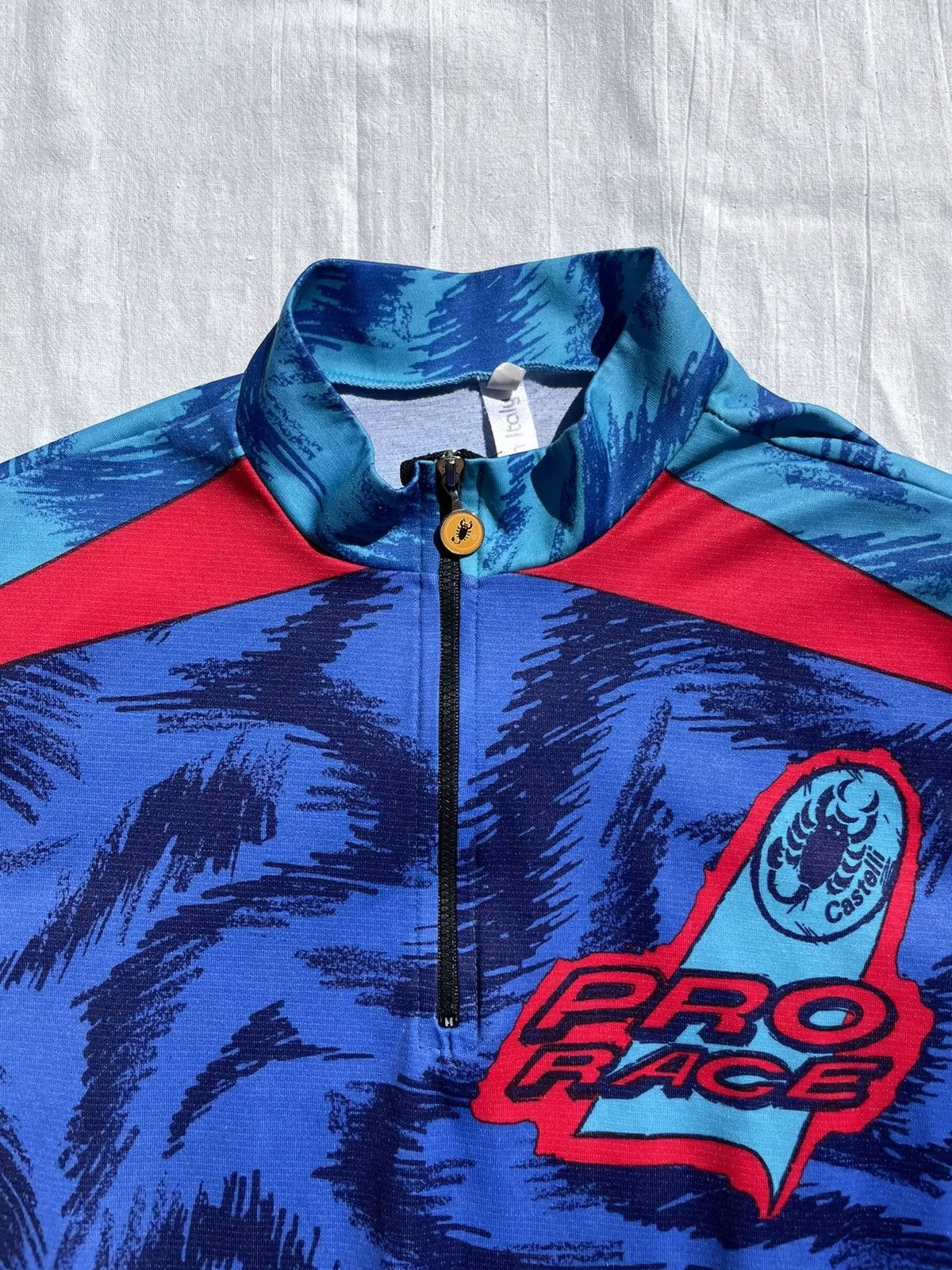 Vintage Jerseys Vintage Castelli Jersey Blue