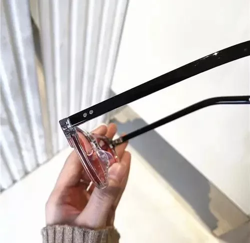 Designer Sunglasses Designer × Electric Visual Vintage sunglasses with transparent frames Red Streetwear