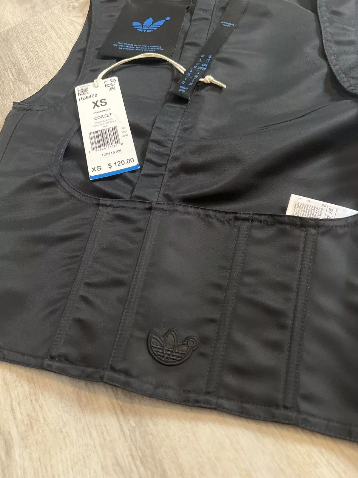 Adidas Vests Adidas Corset Black