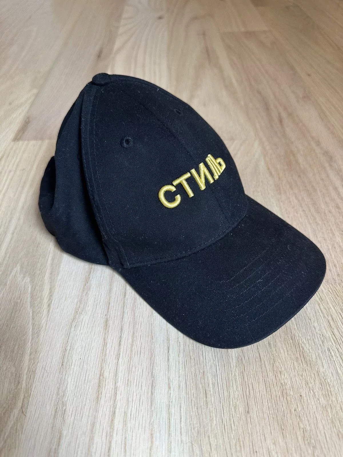 Heron Preston Hats Heron Preston Baseball Cap Black