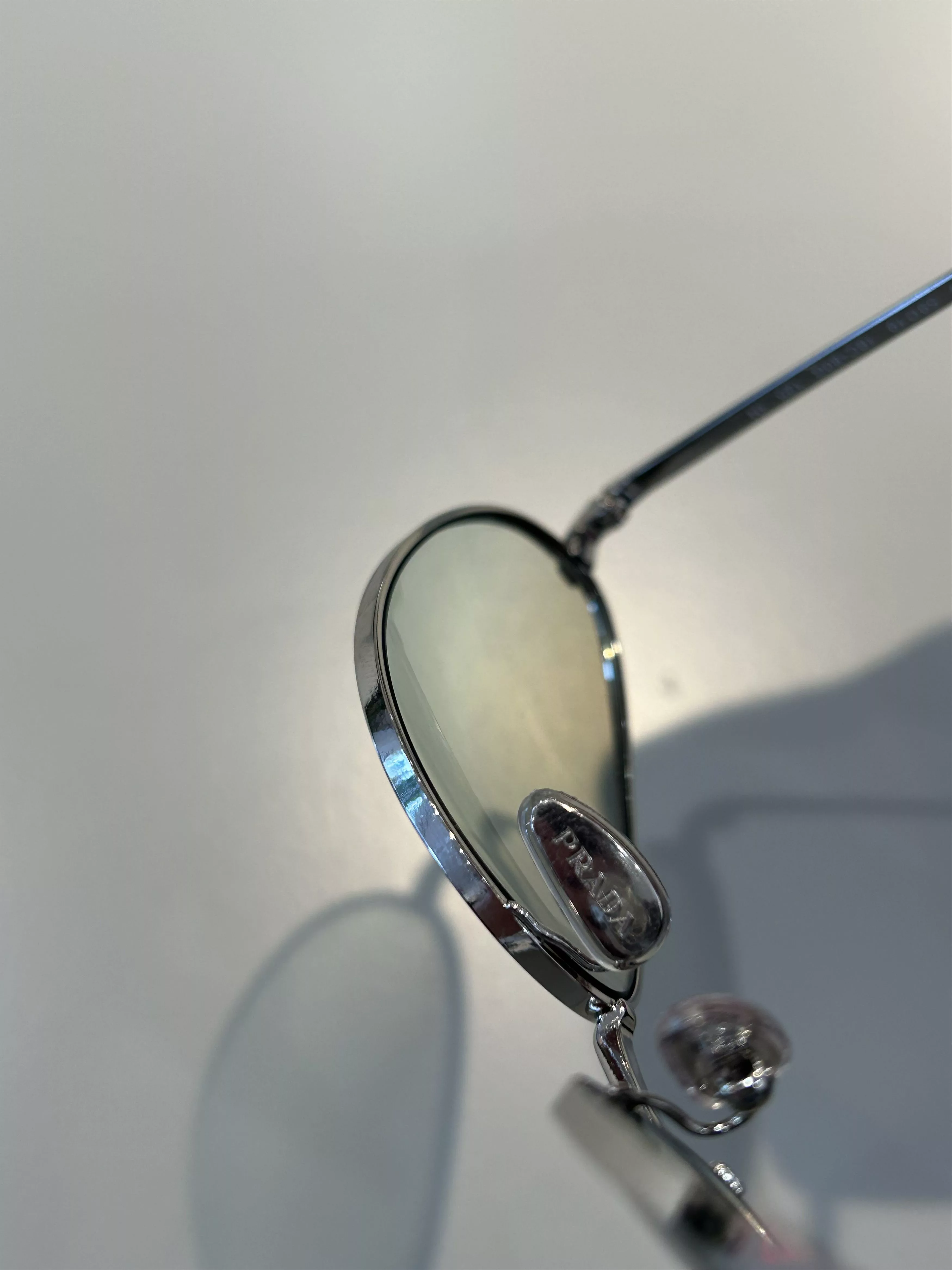 Prada Sunglasses Prada Oval Sunglasses Silver