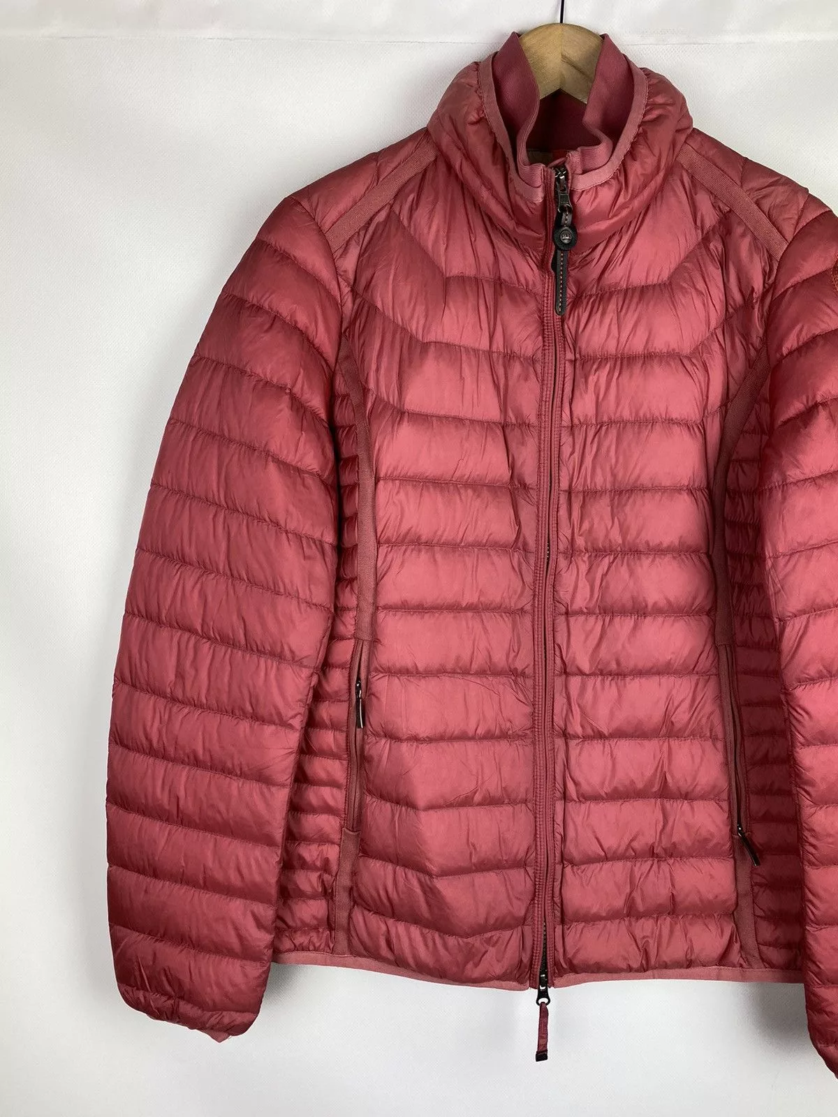 Parajumpers Down Jackets Parajumpers Super Light Weight ladies down jacket size Xl Pink Luxury
