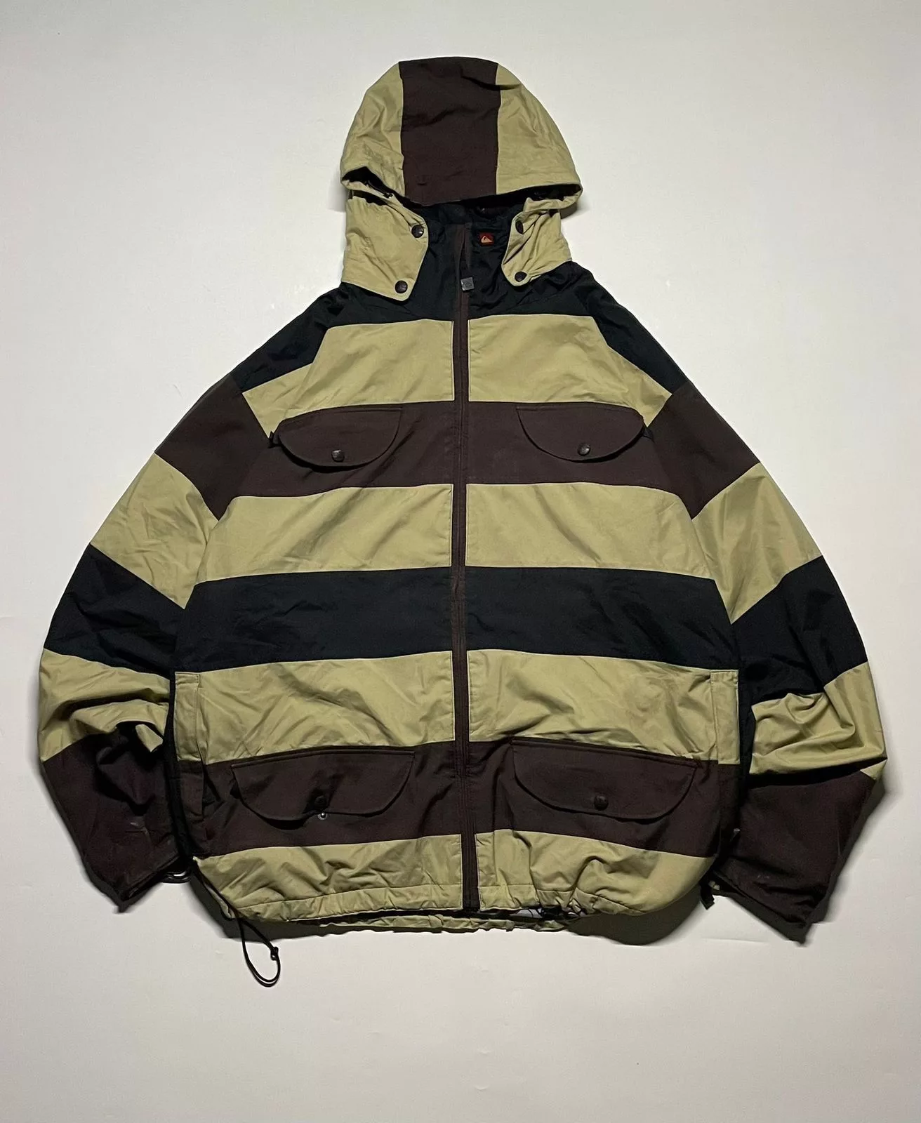 Quicksilver Light Jackets Outdoor QuickSilver 1969, Oceanbeach fullprint Windbreaker Multi Gorpcore