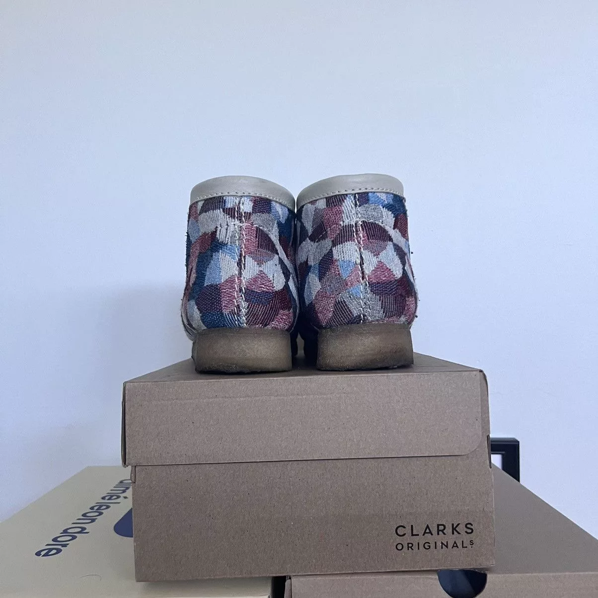 Clarks Boots Clarks Wallabee “Mosaic” Multi