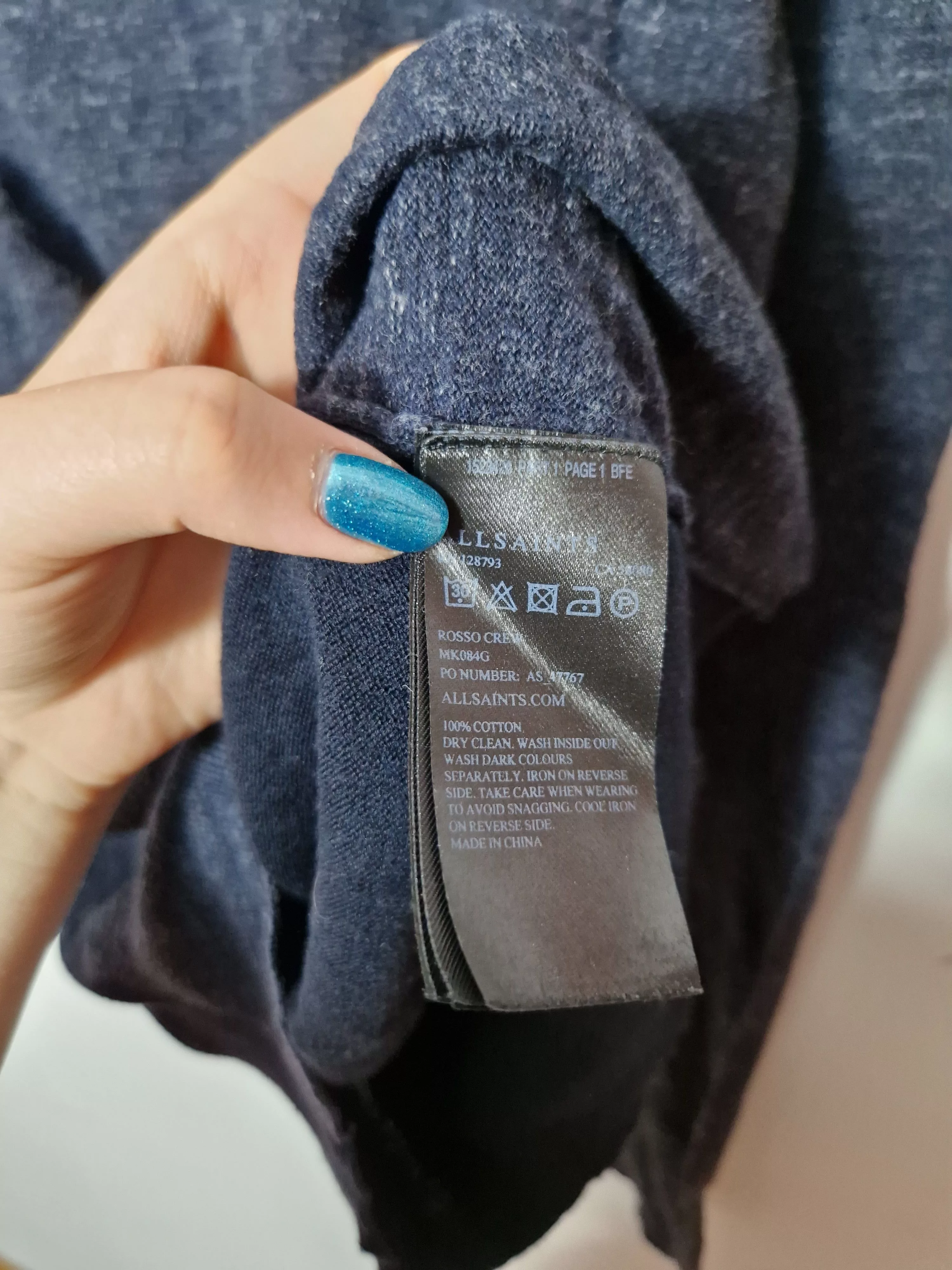 Allsaints Sweaters Knitwear Allsaints sweater Blue
