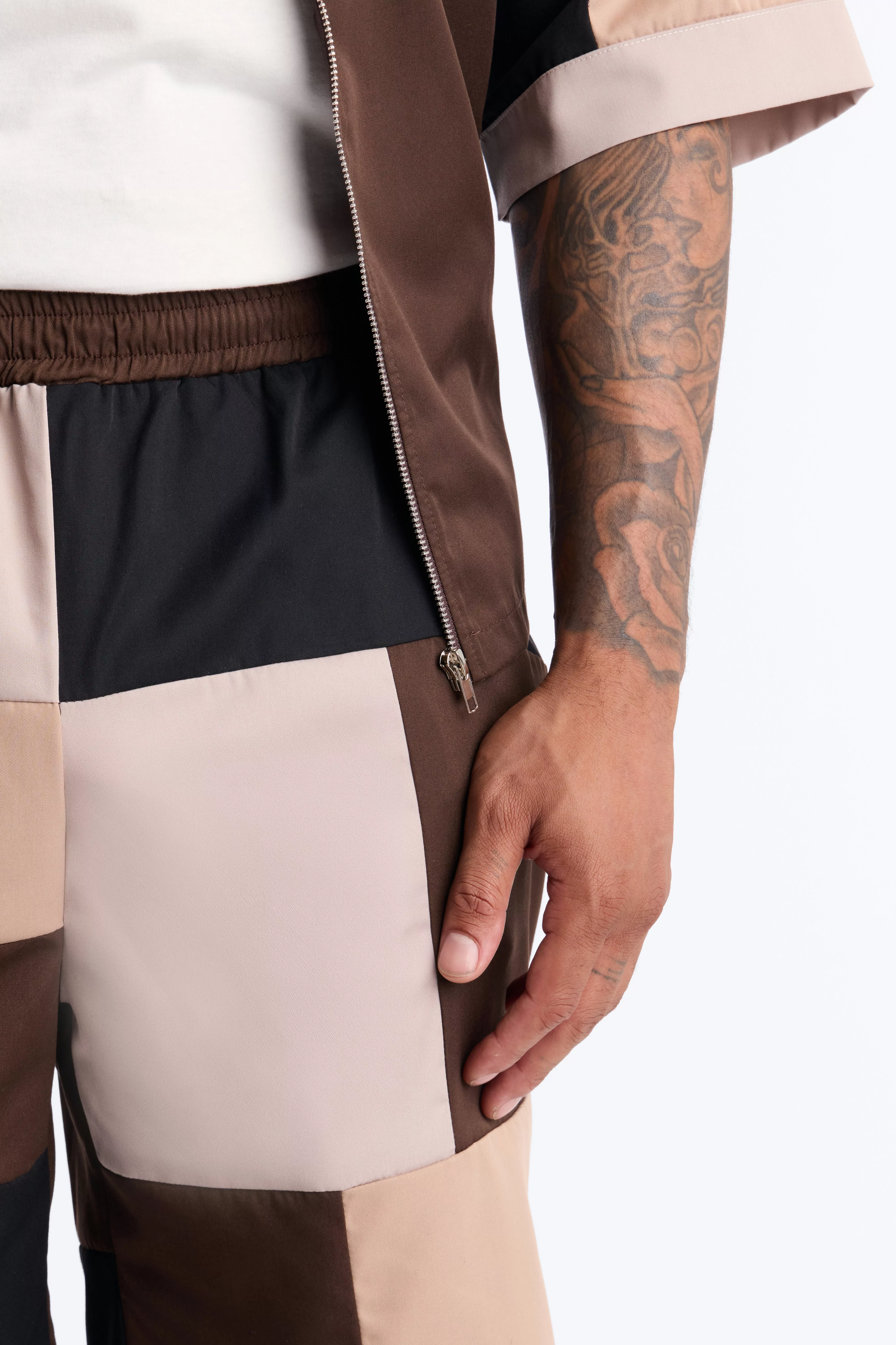 Baggy Pixel Perfect Short - Brown