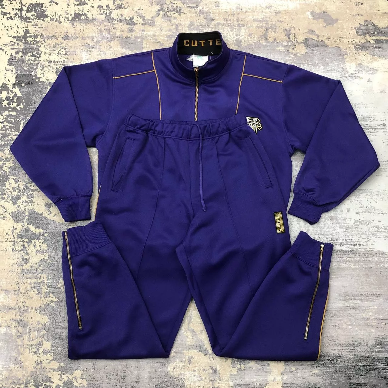 Mizuno Light Jackets Mizuno × Vintage Y310 VTG MIZUNO X RACING CONCEPT JACKET AND TRACKSUIT PANT Blue