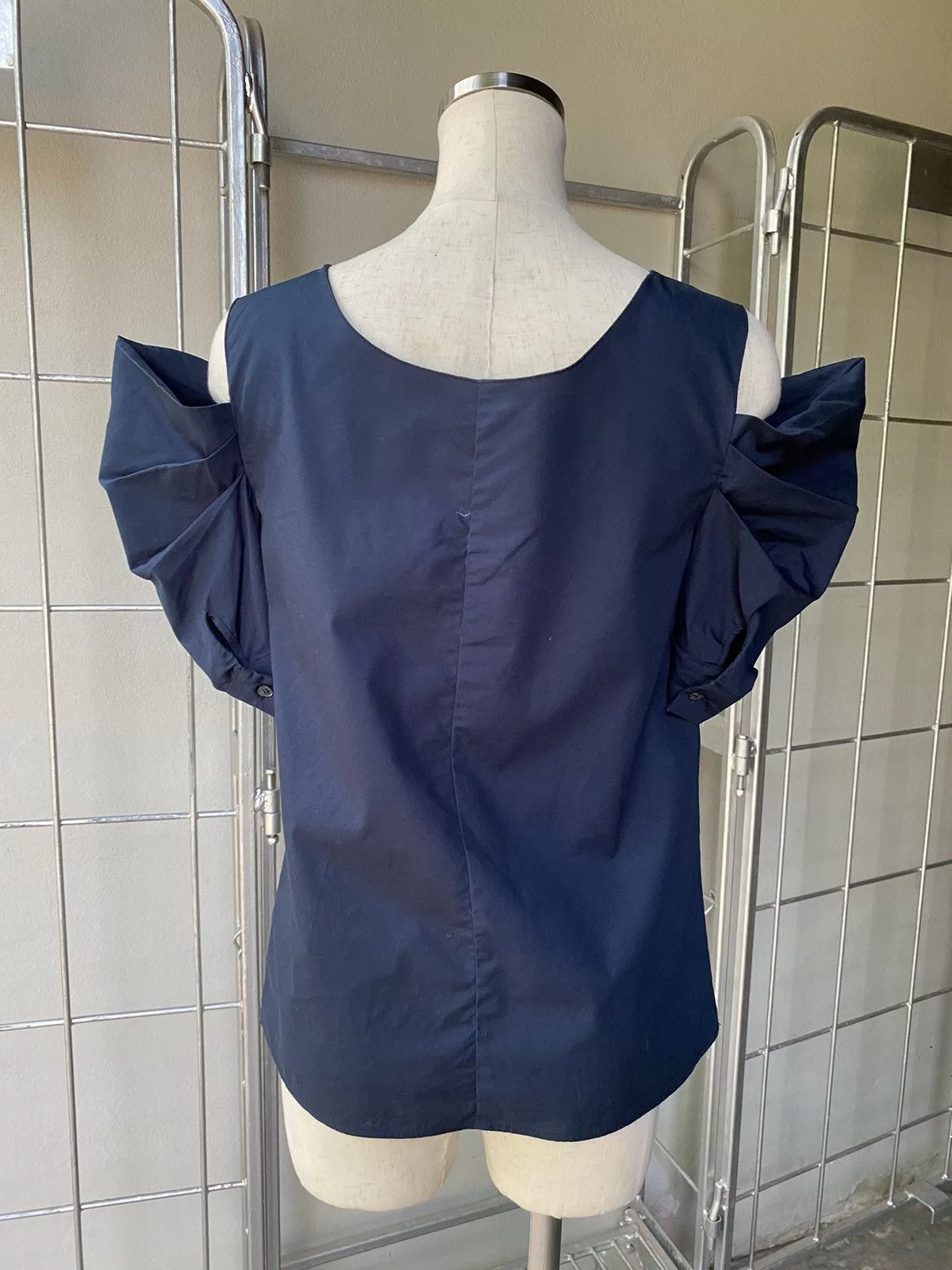 Miu Miu Blouses Miu miu navy blouse Blue