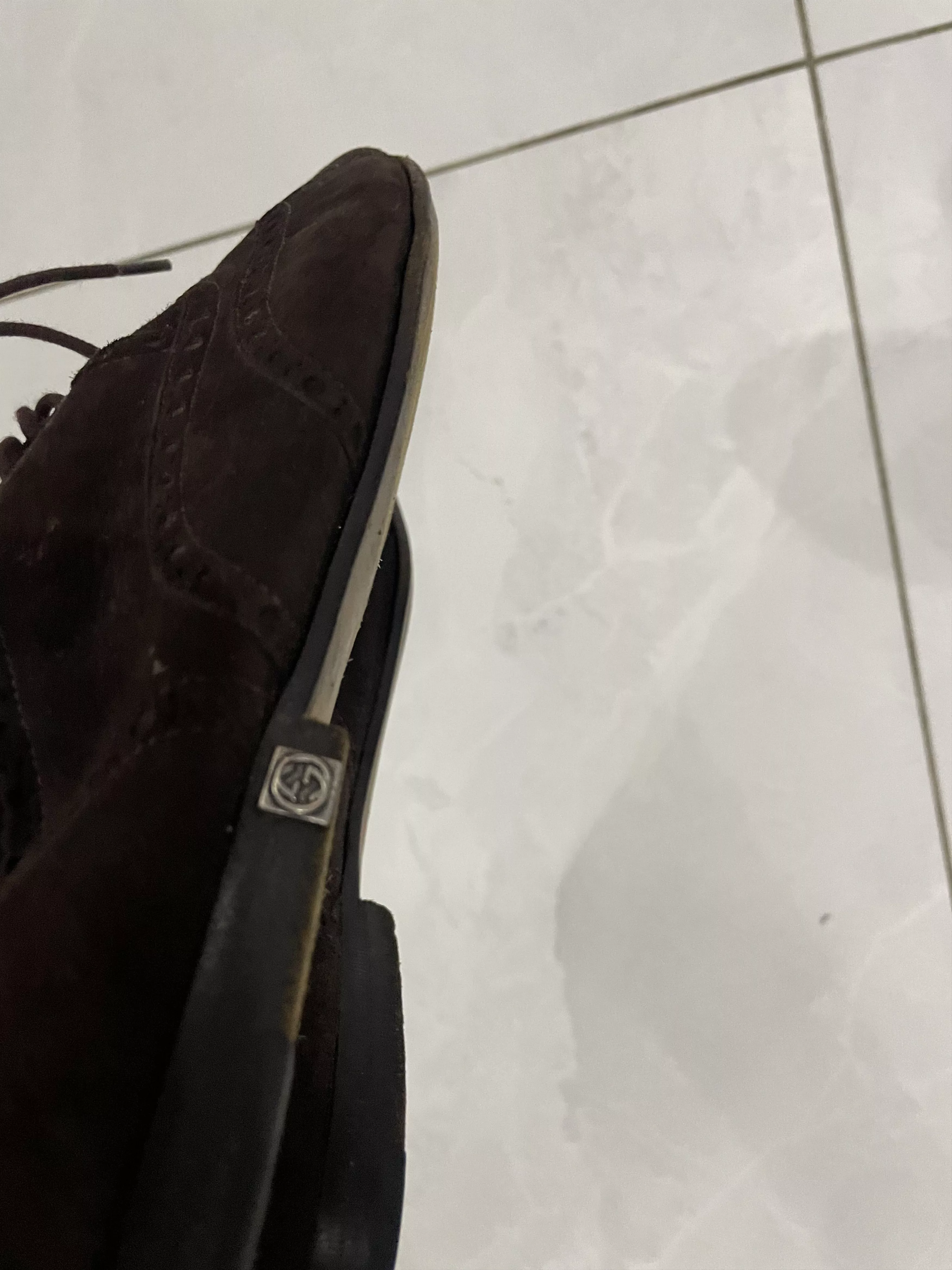 Gucci Formal Shoes Gucci suede shoes Brown