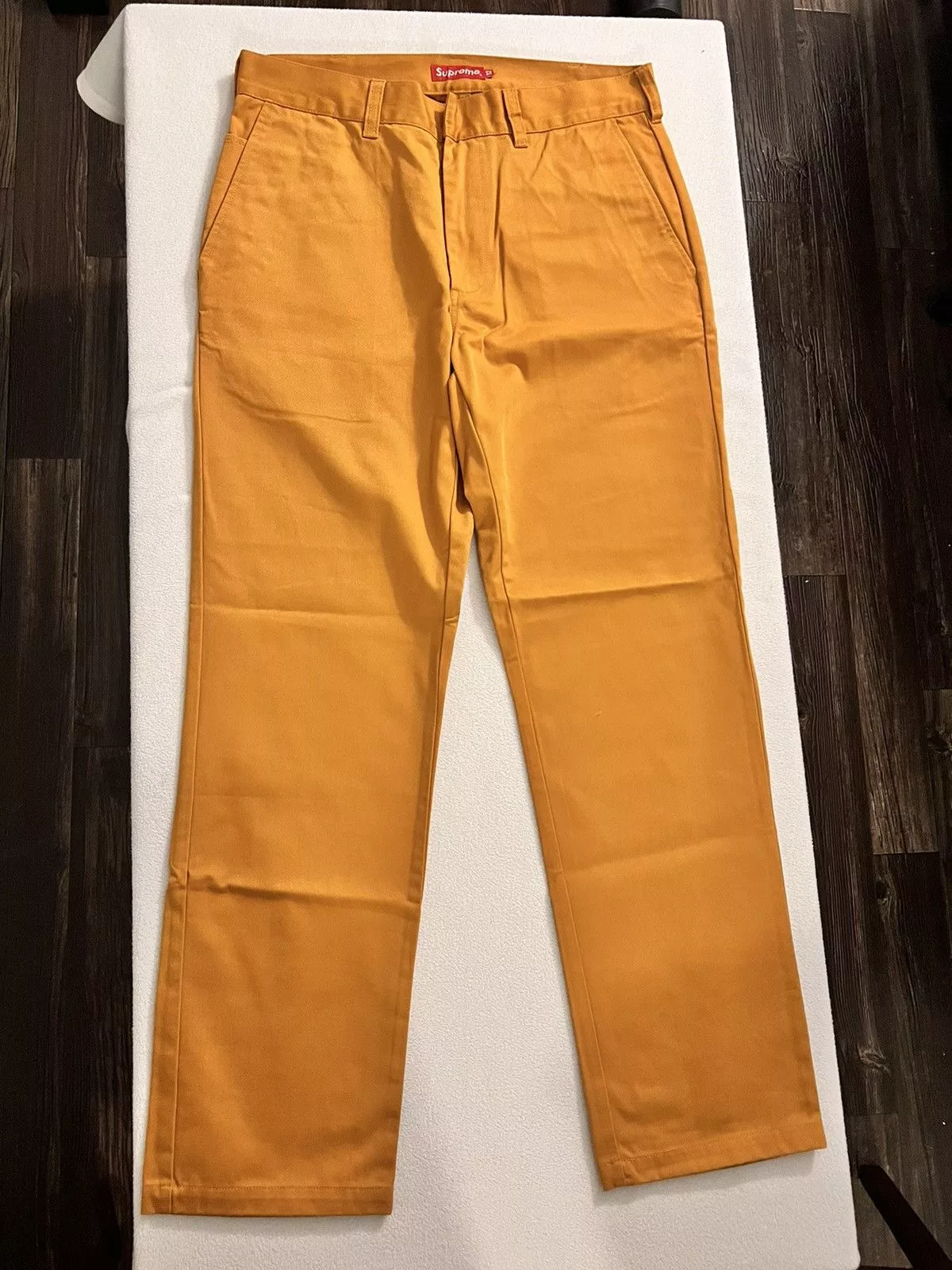 Supreme Casual Pants Supreme orange pants