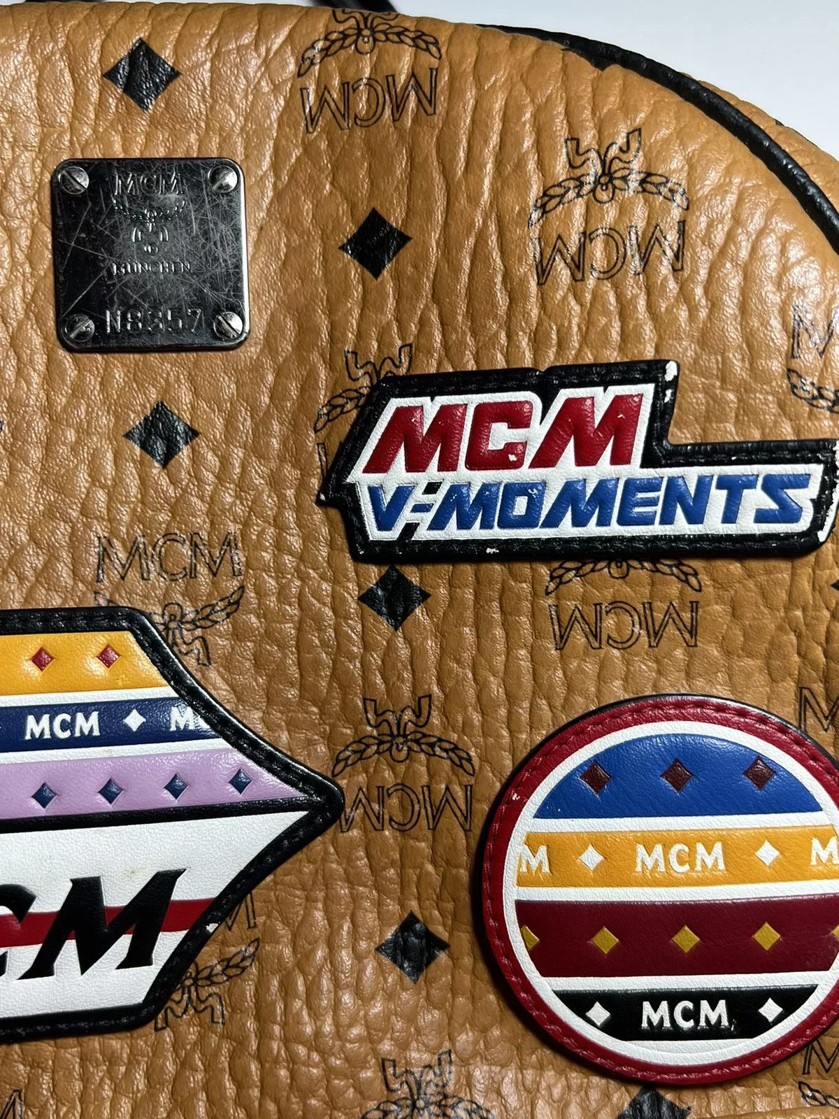 MCM Bags Luggage MCM Patch Backpack (M) Brown