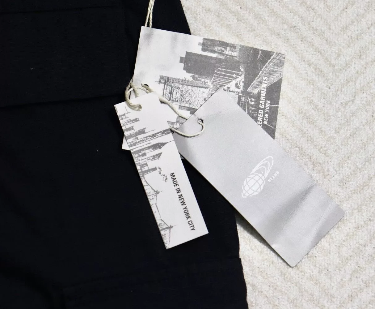 Engineered Garments Shorts Engineered Garments FA Pant Flight Shorts Blue