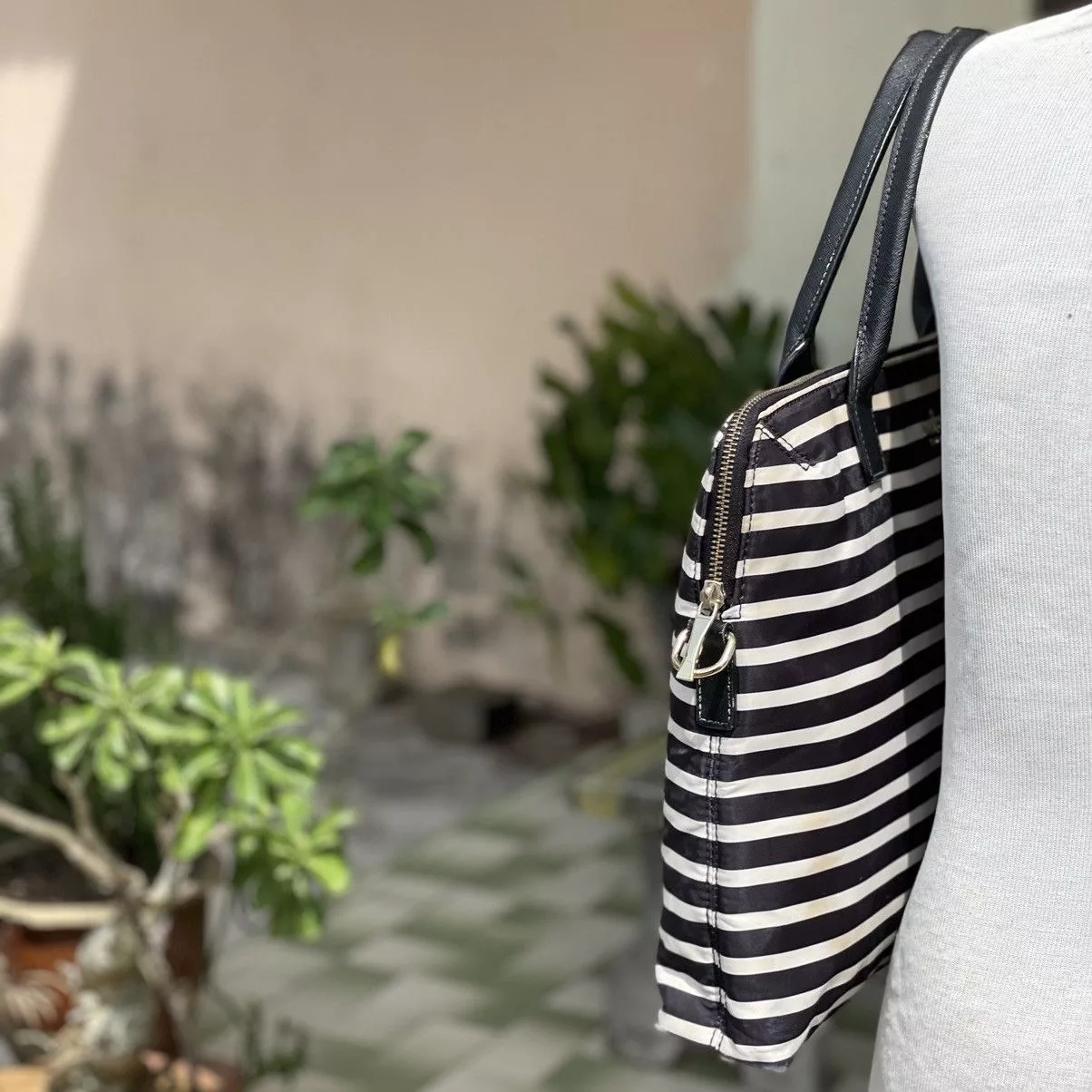 Kate Spade Other Kate Spade Classic Nylon Daveney Briefcase/laptop Bag Gray