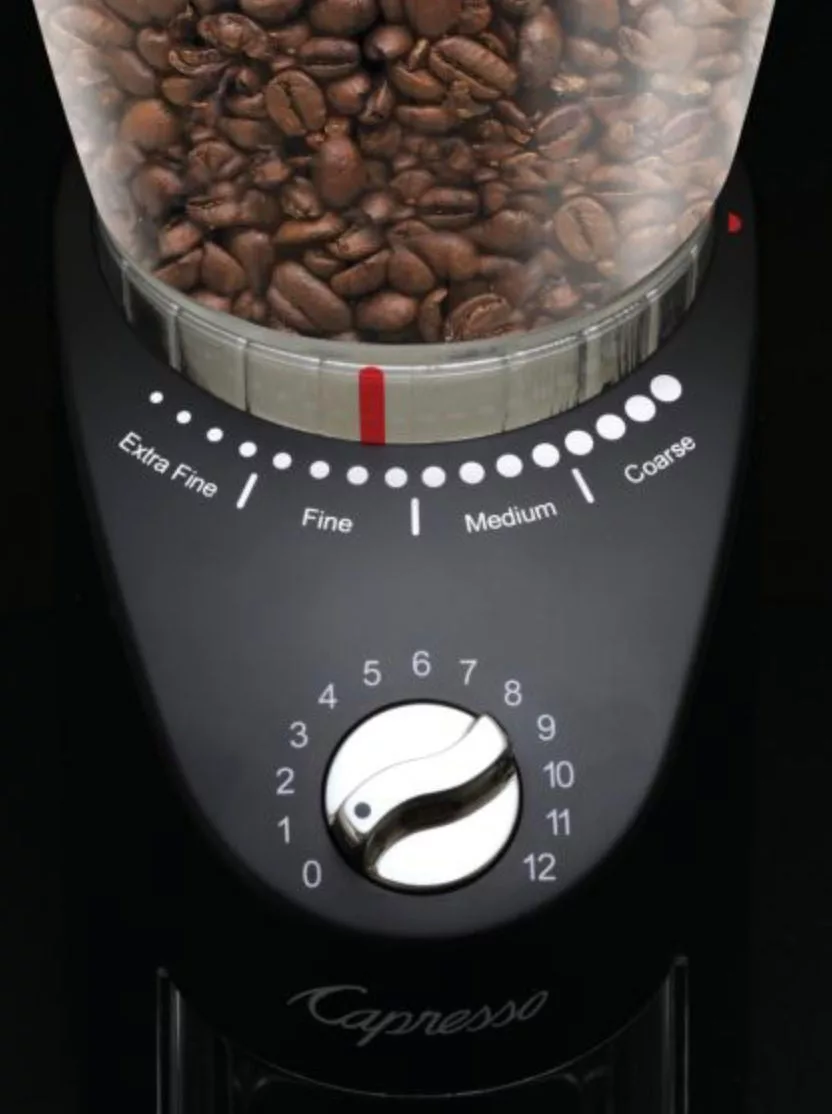 Infinity Plus Conical Burr Grinder Black
