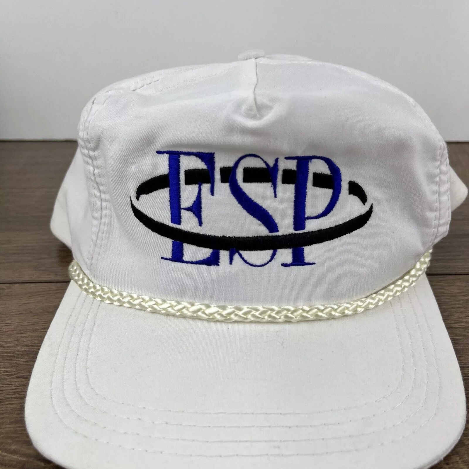 Other Hats Other ESP Hat ESP White Hat Adjustable Adult Size Hat White Cap