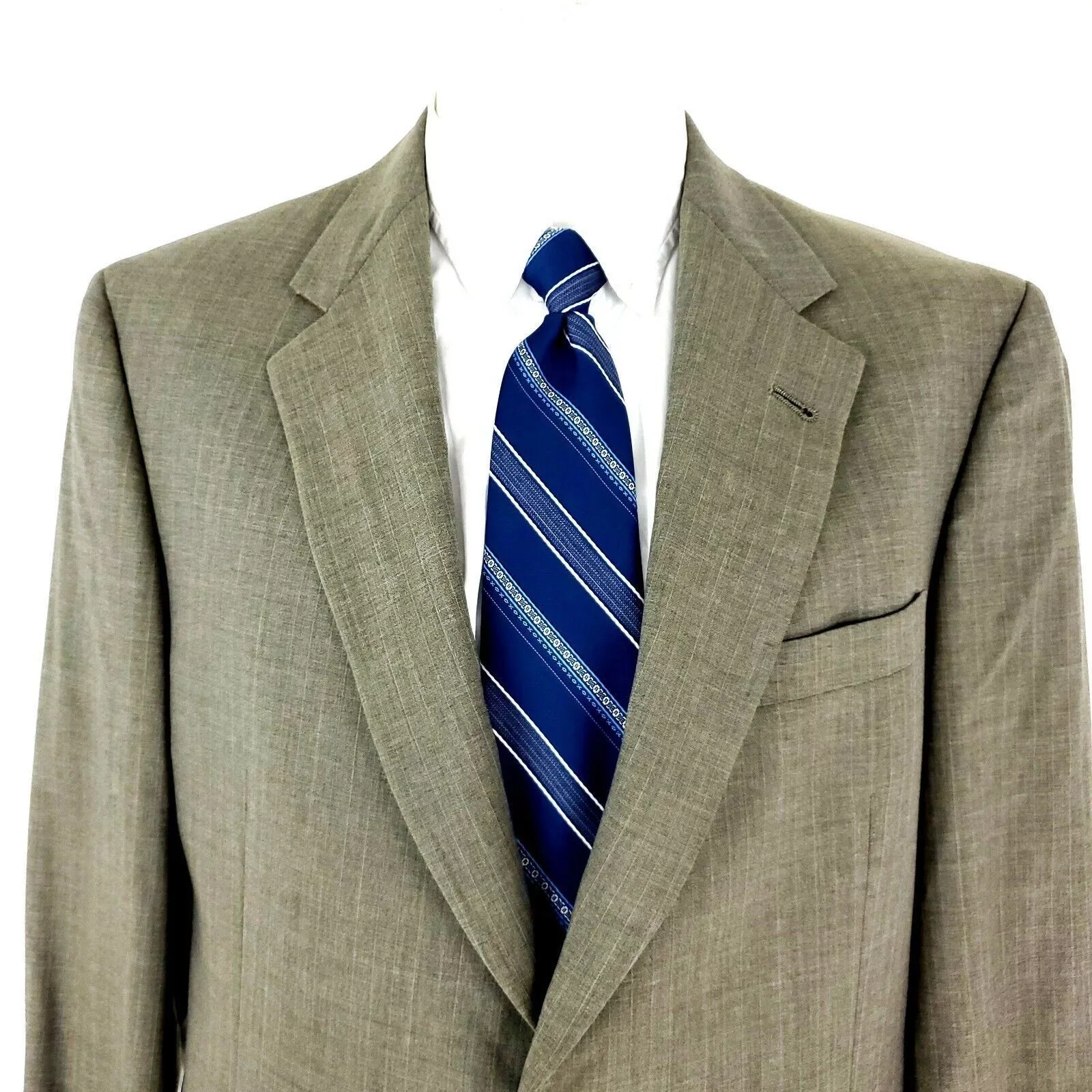 Hart Schaffner Marx Blazers Hart Schaffner Marx Gold Trumpeter Wool 2 Button Blazer 40R Brown